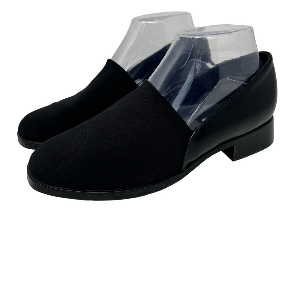 Monro Black Fabric Pumps Women Size 7